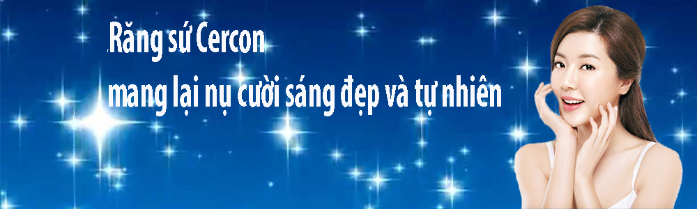 Răng sứ cercon